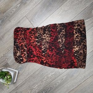 Summer strapless dress Size M